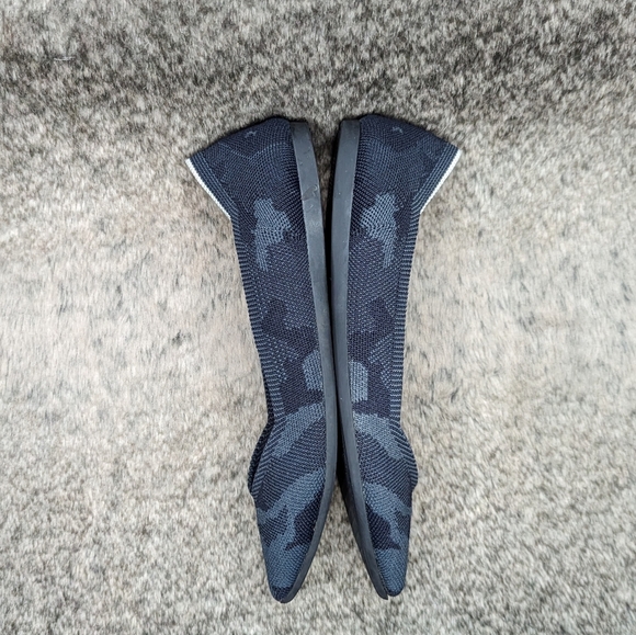 Rothy's The Point Dark Gray Camo White Halo Retired Women's 7.5 - Picture 10 of 13